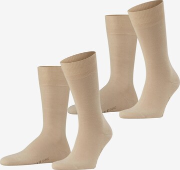 FALKE Socken 'Swing 2-Pack' in Beige: Vorderseite