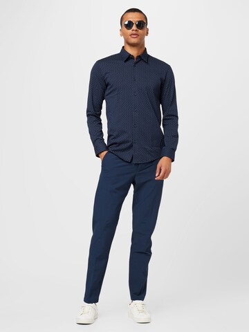BOSS Slim fit Chino Pants 'Commuter' in Blue
