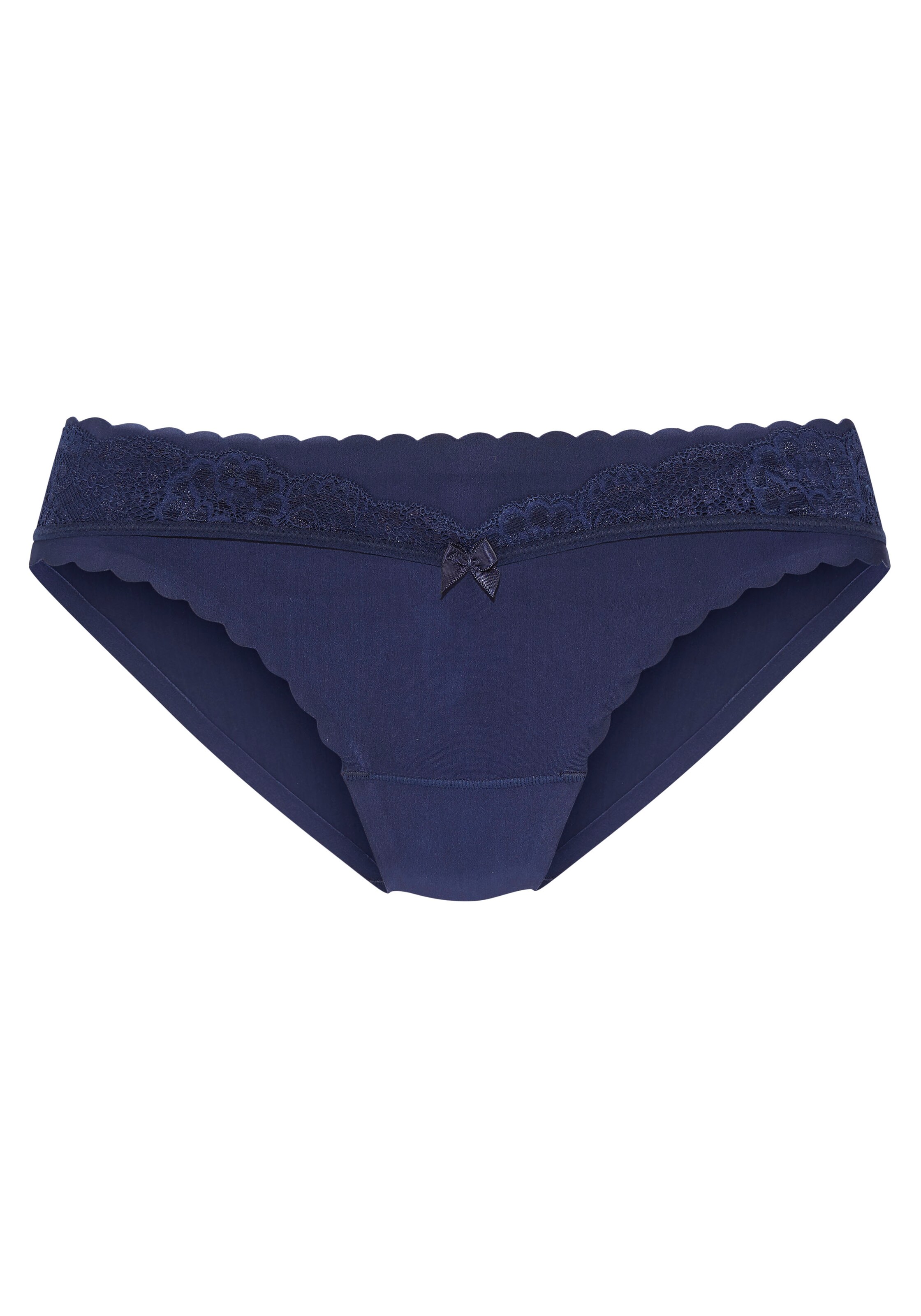 LASCANA Трусы-слипы в Синий: спереди