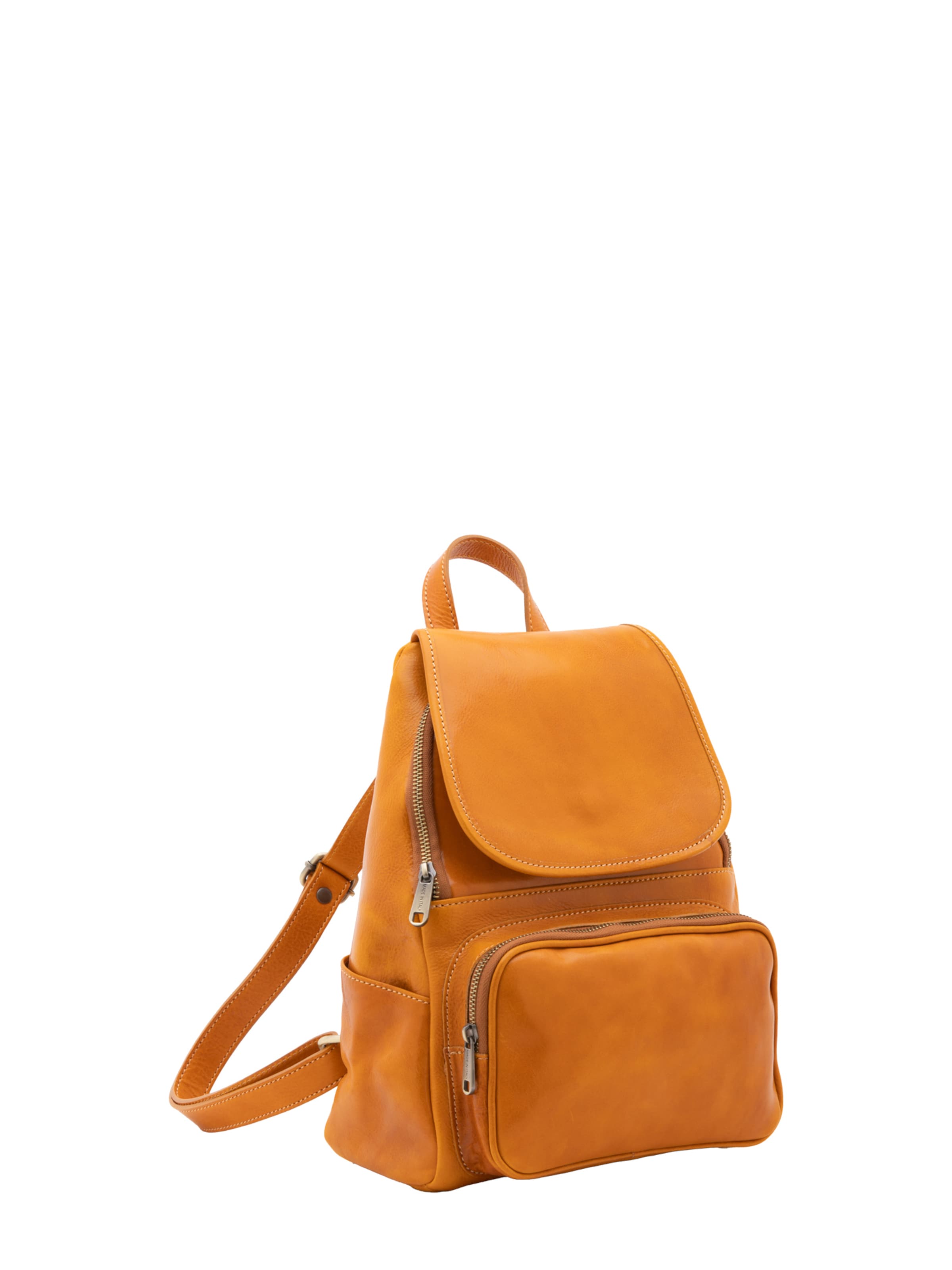 Viola Castellani Rucksack in Orange: Vorderseite