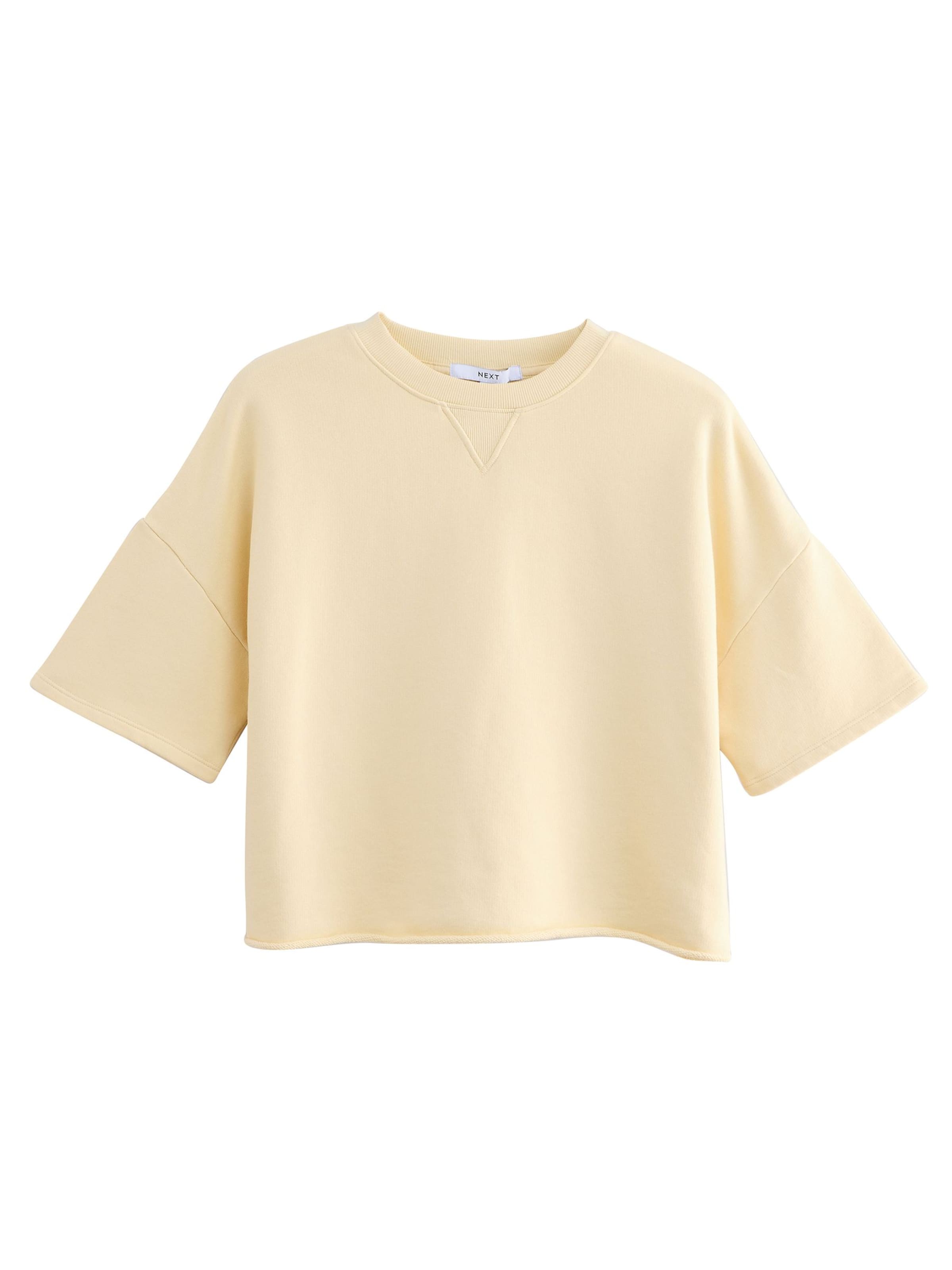 Next Dressipluus 'Slow Music', värv kollane: eest vaates