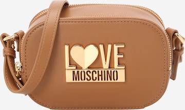 Love Moschino Crossbody Bag 'WANDERLUST' in Beige