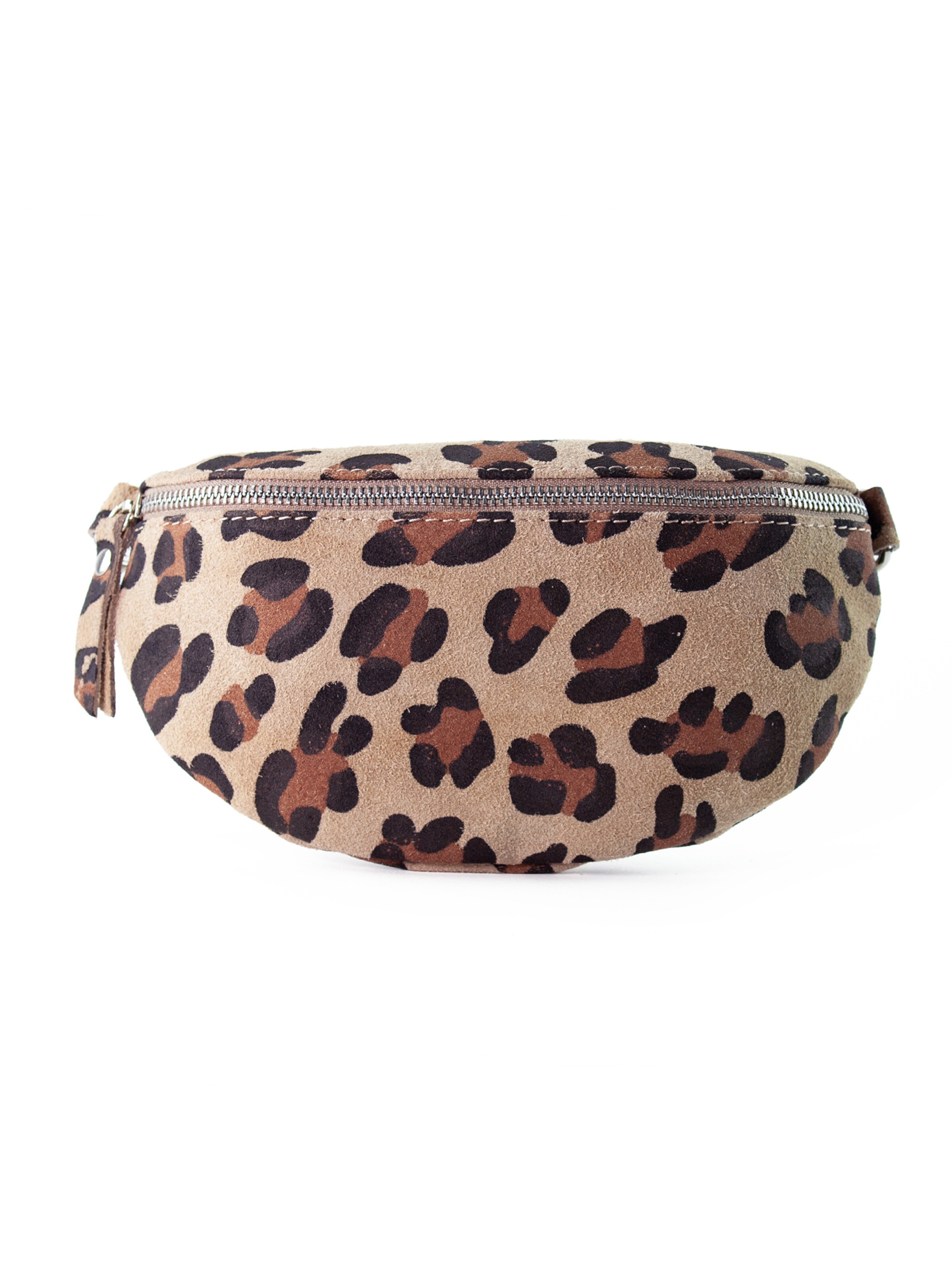 lePelou Gürteltasche 'VALENTINA LEO' in Beige: Vorderseite