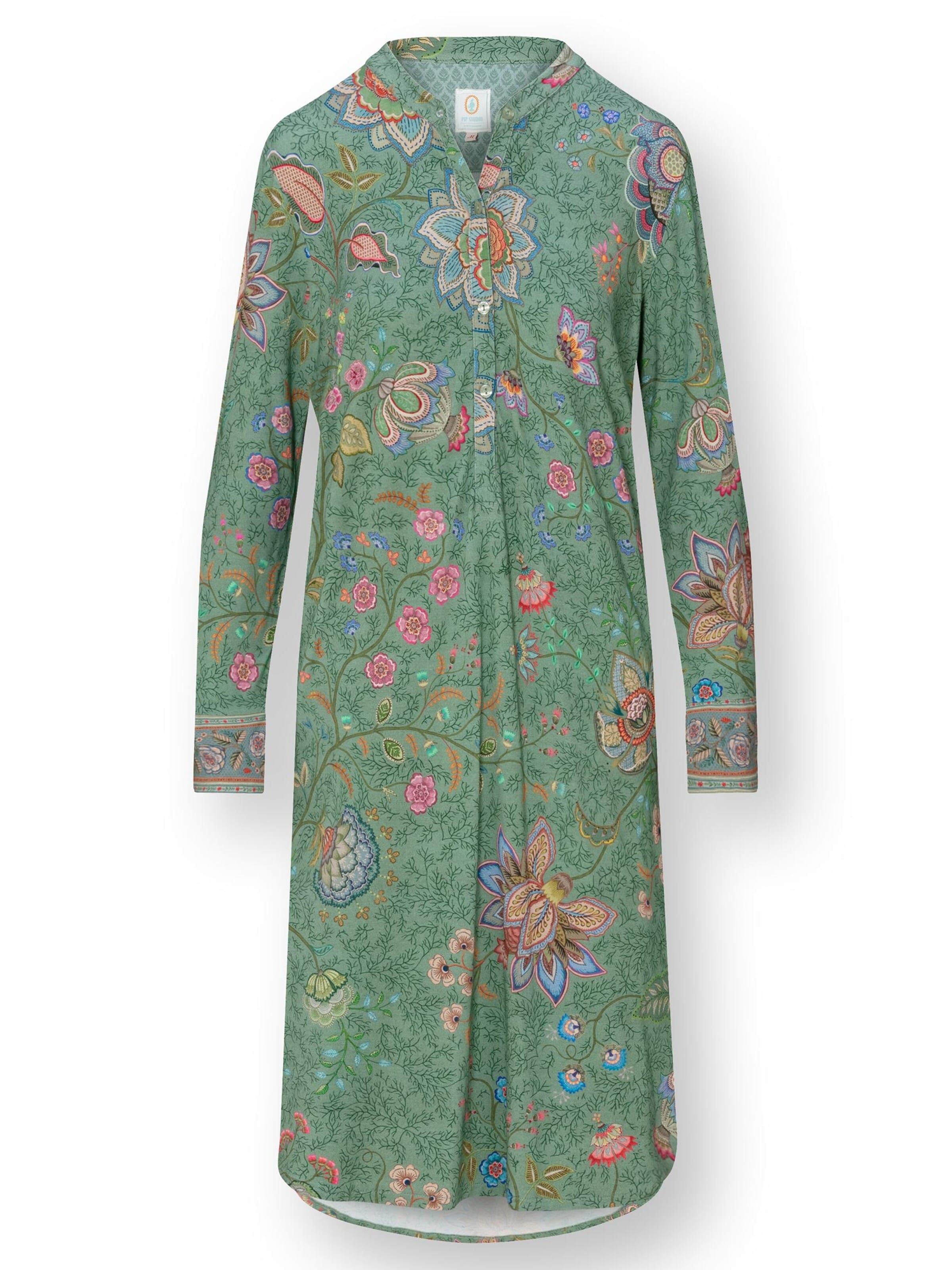 PIP STUDIO Nightgown in Green: front