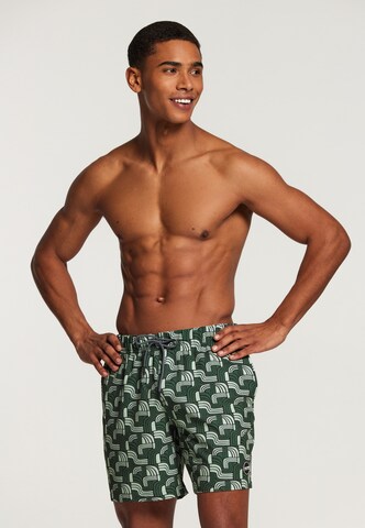 Shiwi Zwemshorts 'pacific surf 4-way stretch' in Groen