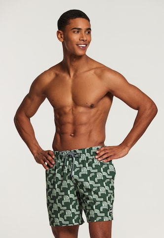 Shorts de bain 'pacific surf 4-way stretch' Shiwi en vert