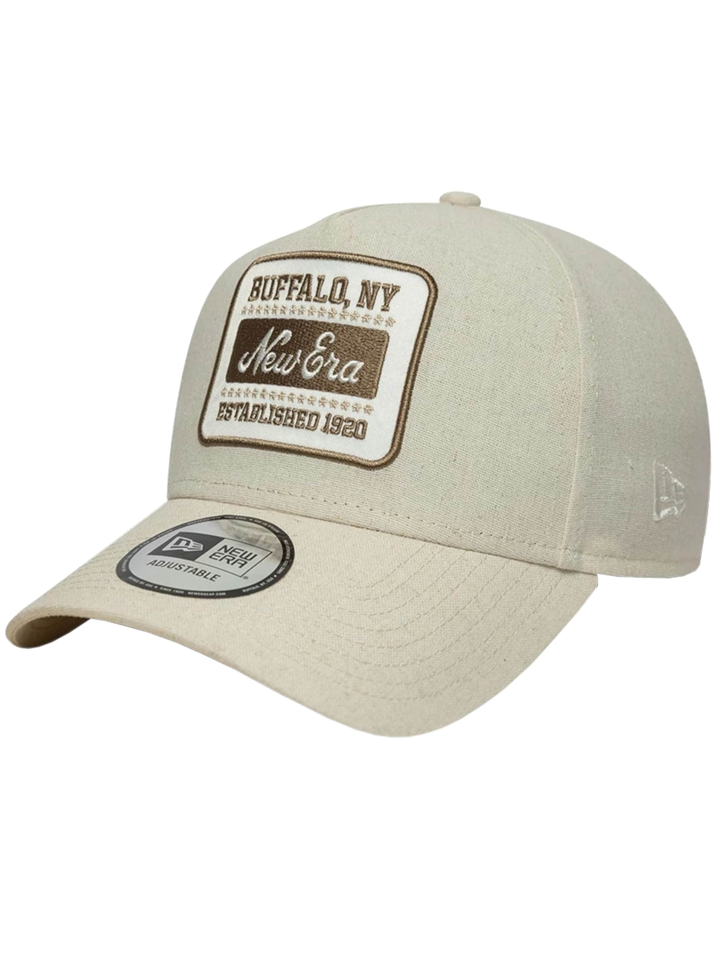 NEW ERA Cap 'Patch Line 9FORTY'‌‌‌‌‌‌‌ in Beige: Vorderseite