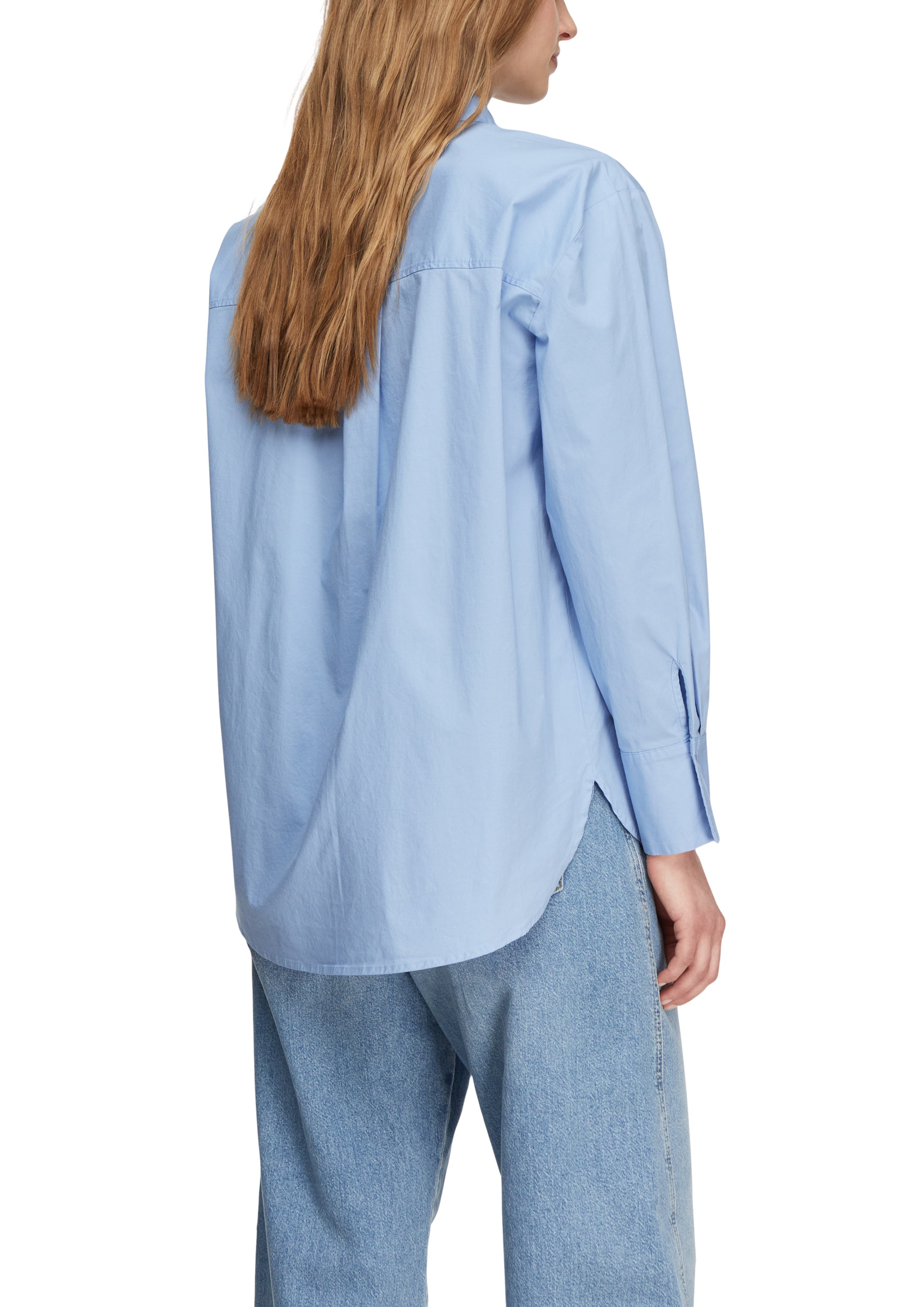 COMMA Bluse in Blau