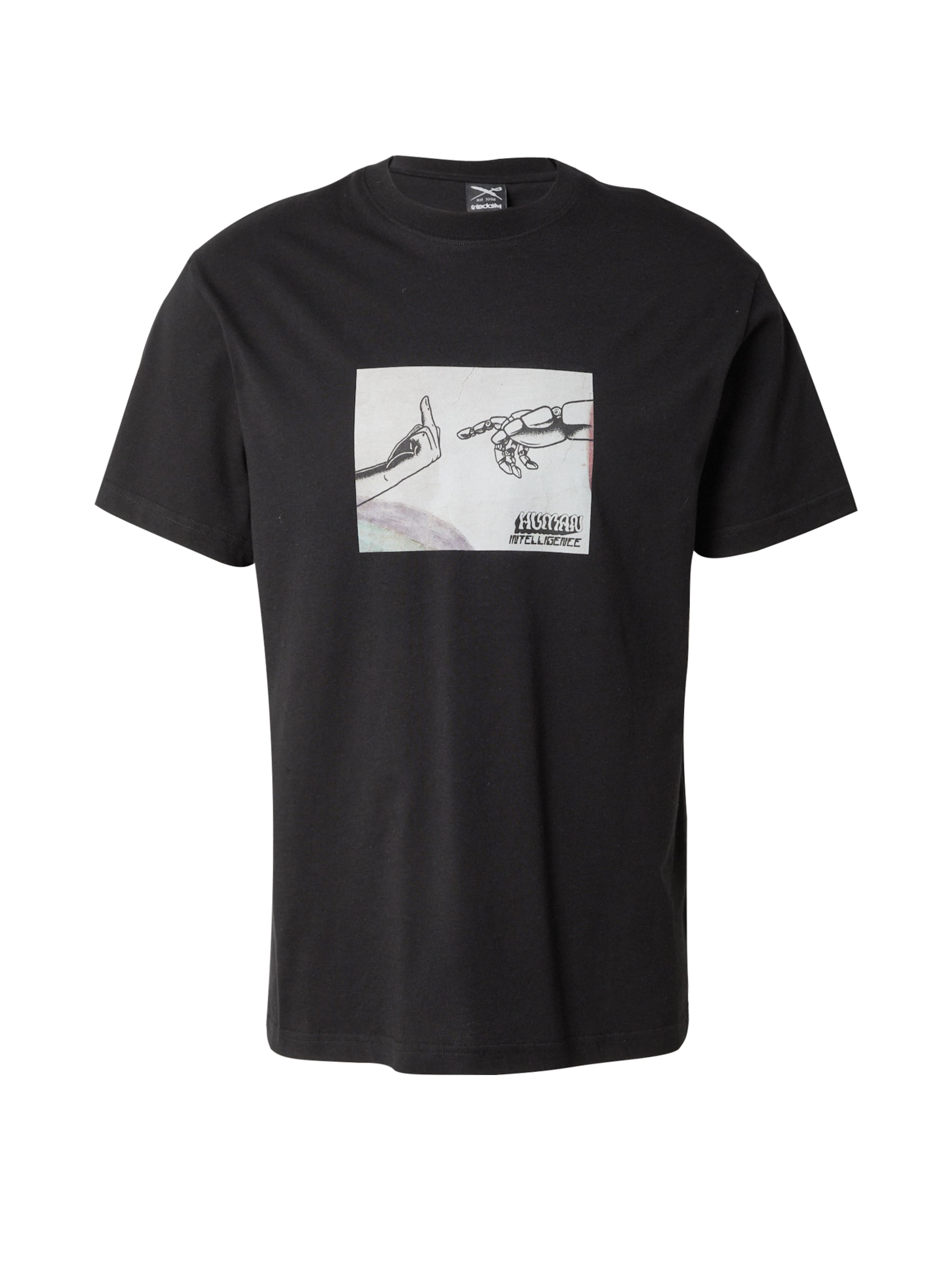 Iriedaily Shirt 'H.I.' in Black: front