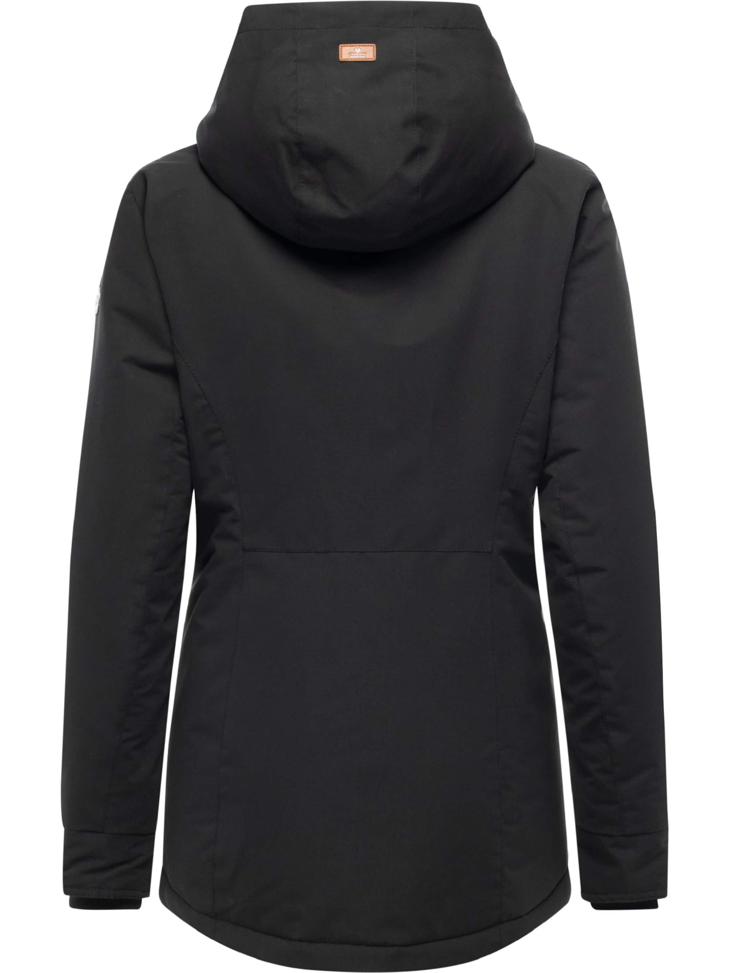 Ragwear Performance Jacket 'Alvena' in Black