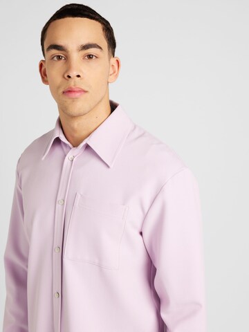 Won Hundred Regular fit Button Up Shirt 'Knox' in Pink