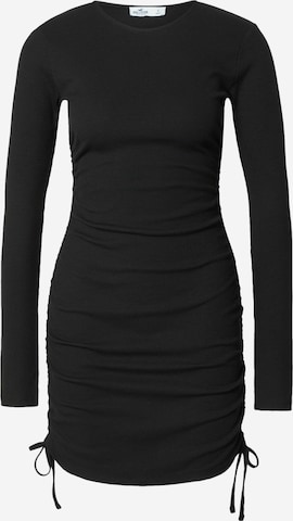 HOLLISTER Šaty – černá: přední strana