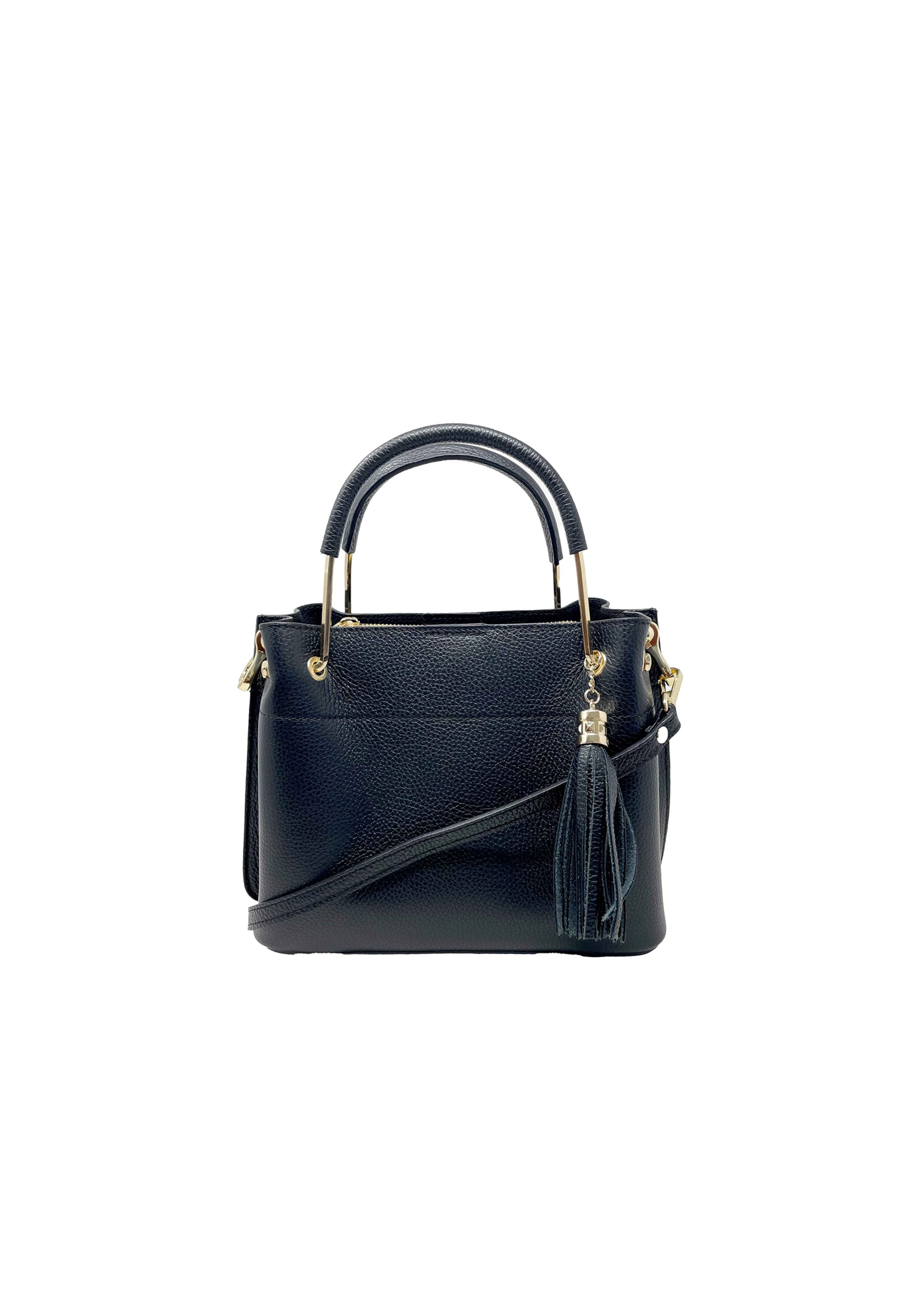 CHICCA BORSE Handbag in Black: front