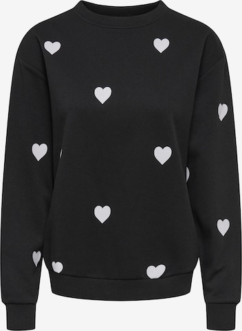 juoda JDY Megztinis be užsegimo 'JDYNANNA': priekis