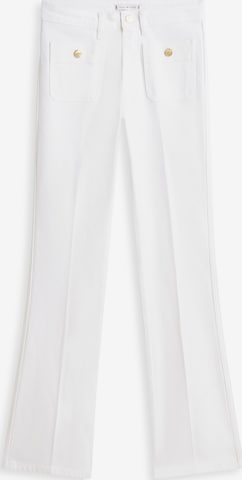 TOMMY HILFIGER Bootcut Farkut värissä valkoinen: etupuoli