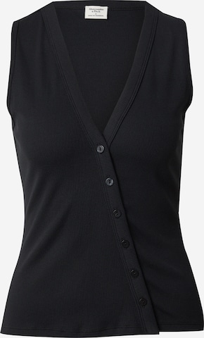 Top di Abercrombie & Fitch in nero: frontale