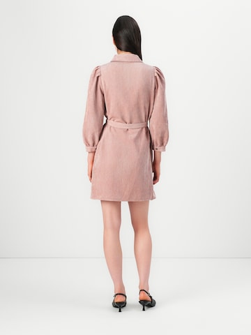 JDY Sukienka koszulowa 'JDYULLA OHIO' w kolorze różowy