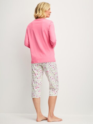 CALIDA Pyjama 'Cotton Special' in Roze