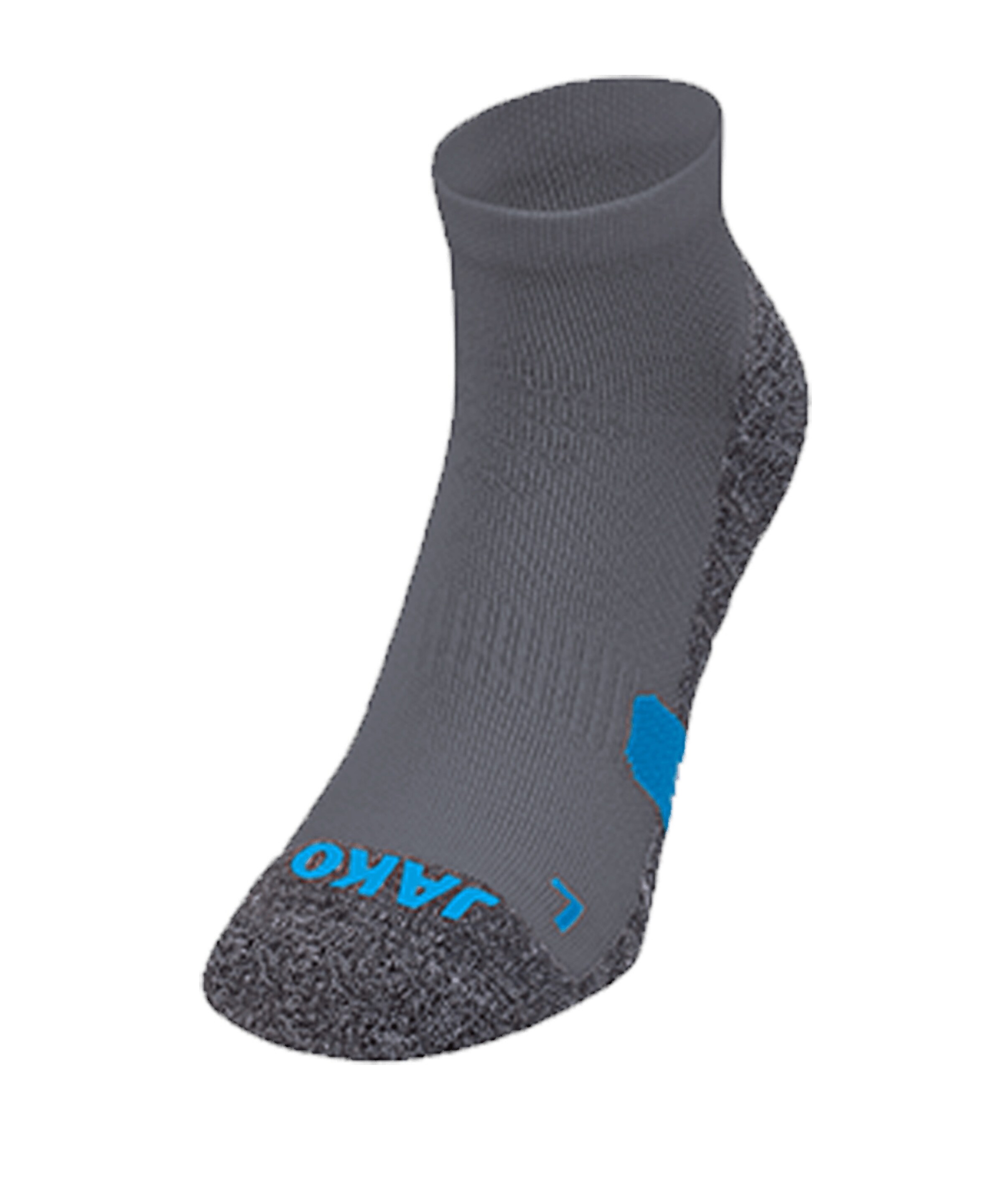 JAKO Sportzoknik - szürke: elől