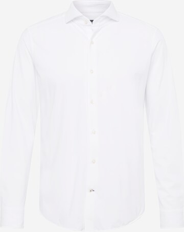 Coupe slim Chemise business 'Pai' JOOP! en blanc : devant