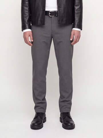 JACK & JONES Slim fit Chino Pants in Grey: front