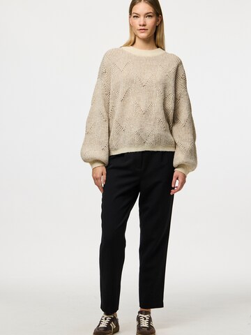 Pull-over 'PCJENNA' PIECES en gris
