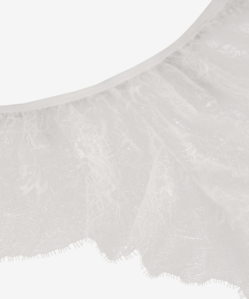 Hunkemöller Kratke hlače za spanje 'Camille' | bela barva