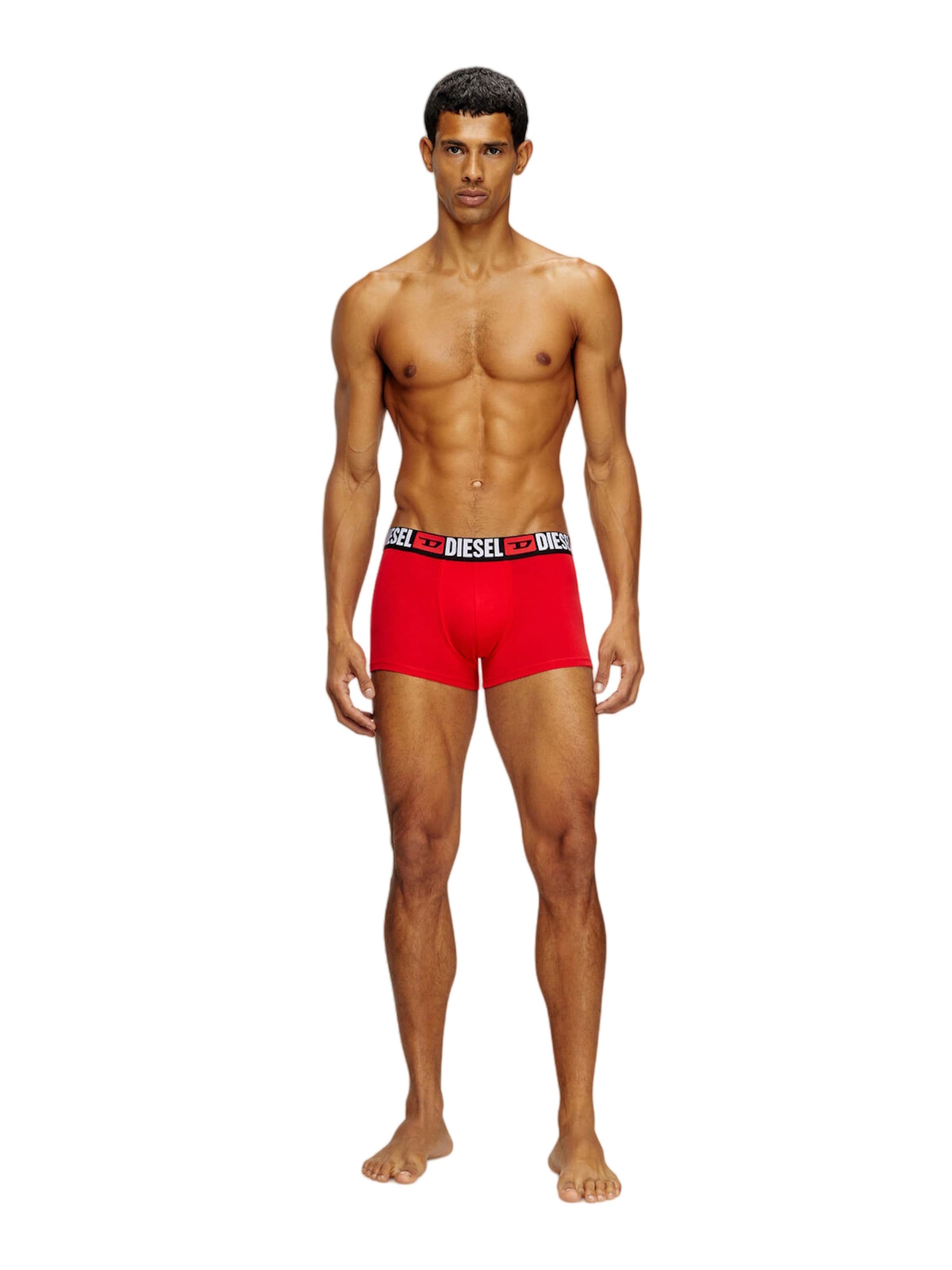 DIESEL Boksershorts 'UMBX-DAMIENTHREEPACK' i rød