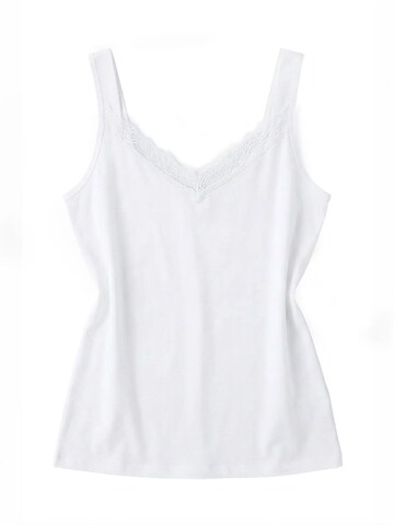 Top 'Tanktops & Camis' di ÖTS in bianco: frontale