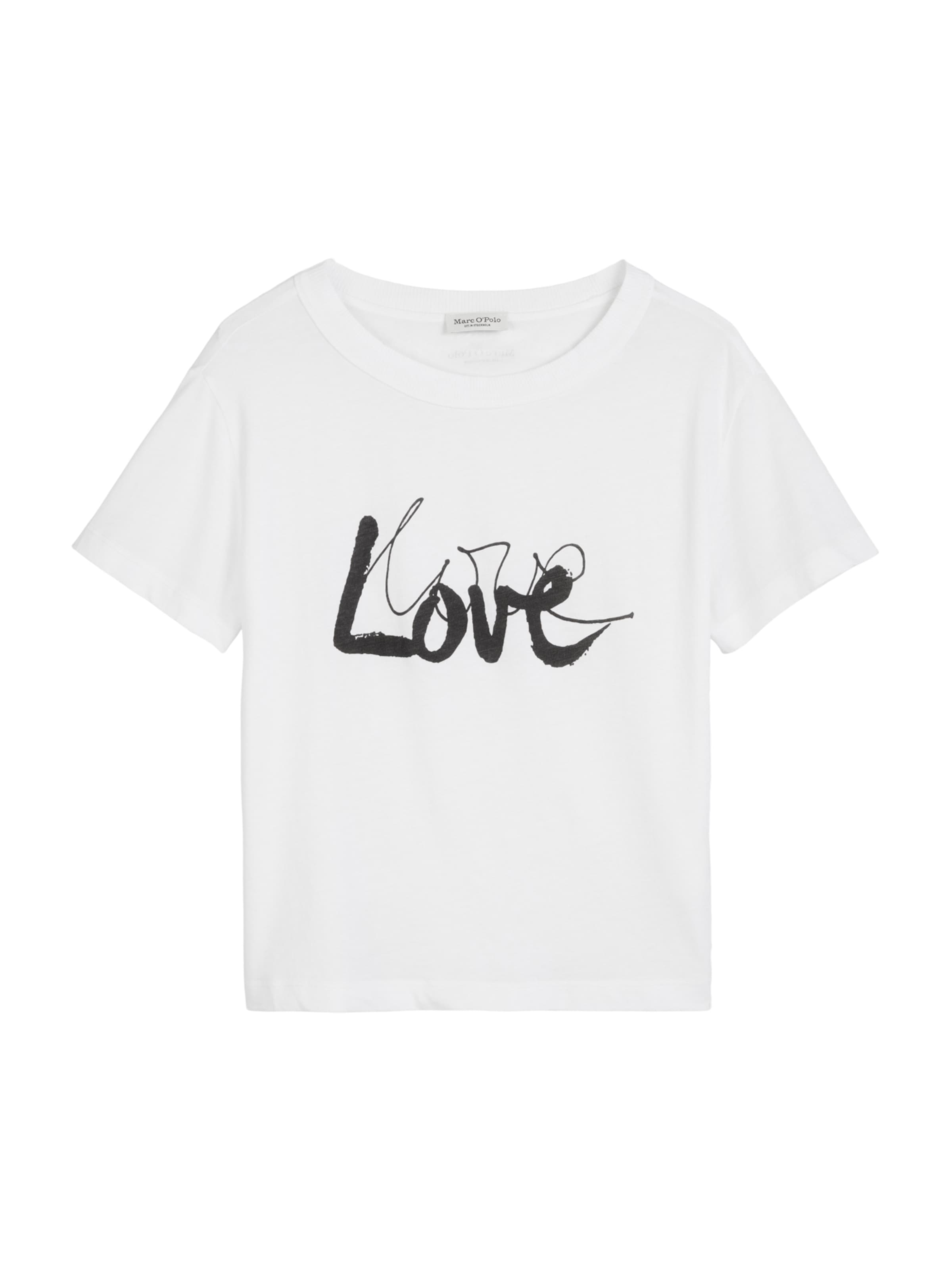 balts Marc O'Polo T-Krekls: no priekšpuses