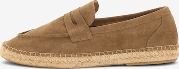 Boggi Milano Espadrilles 'Tellin' in Braun: Vorderseite