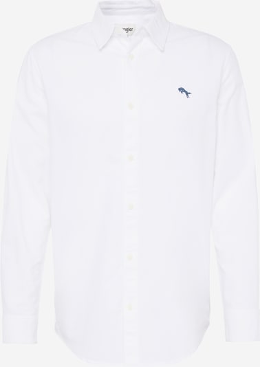 WRANGLER Chemise 'LS SHIRT' en bleu / blanc, Vue avec produit