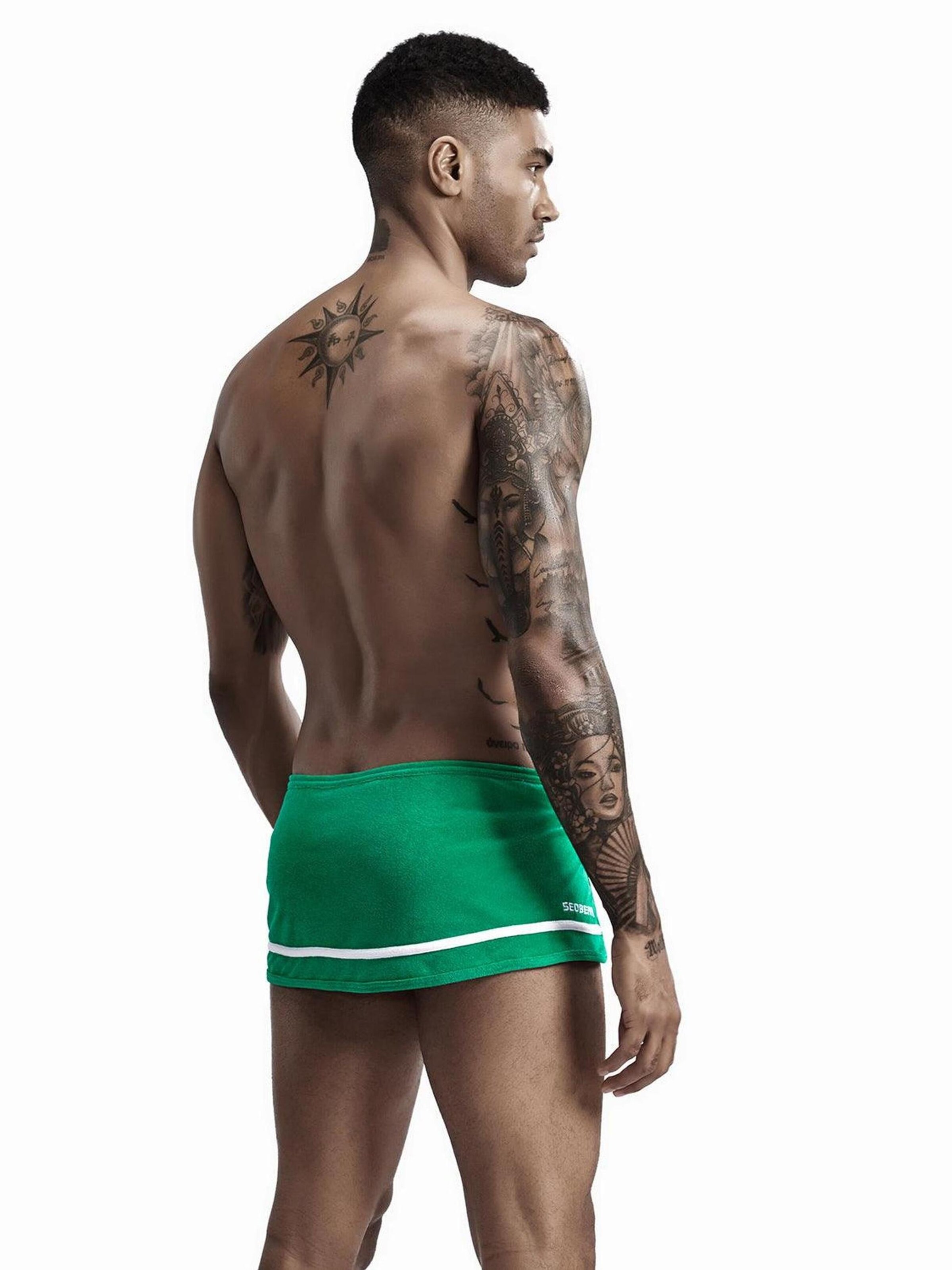 SEOBEAN Slim fit Workout Pants 'Sento' in Green