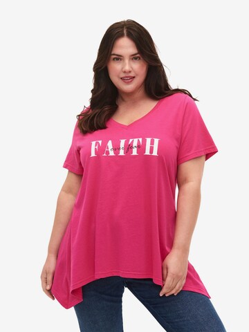 rozā Zizzi T-Krekls 'Danna': no priekšpuses