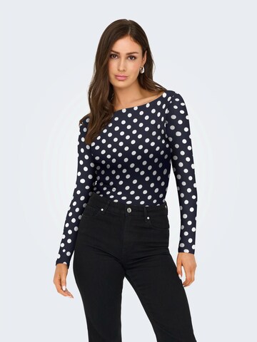 ONLYMajica 'ONLLIVE LOVE' - plava boja: prednji dio