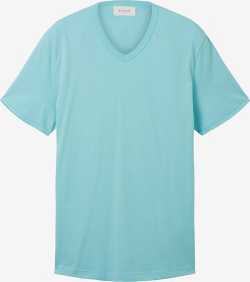 T-Shirt TOM TAILOR en bleu : devant