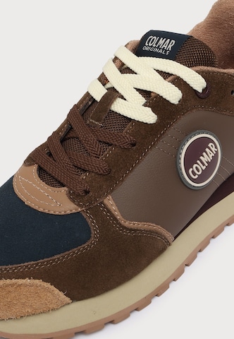 Baskets basses Colmar en marron