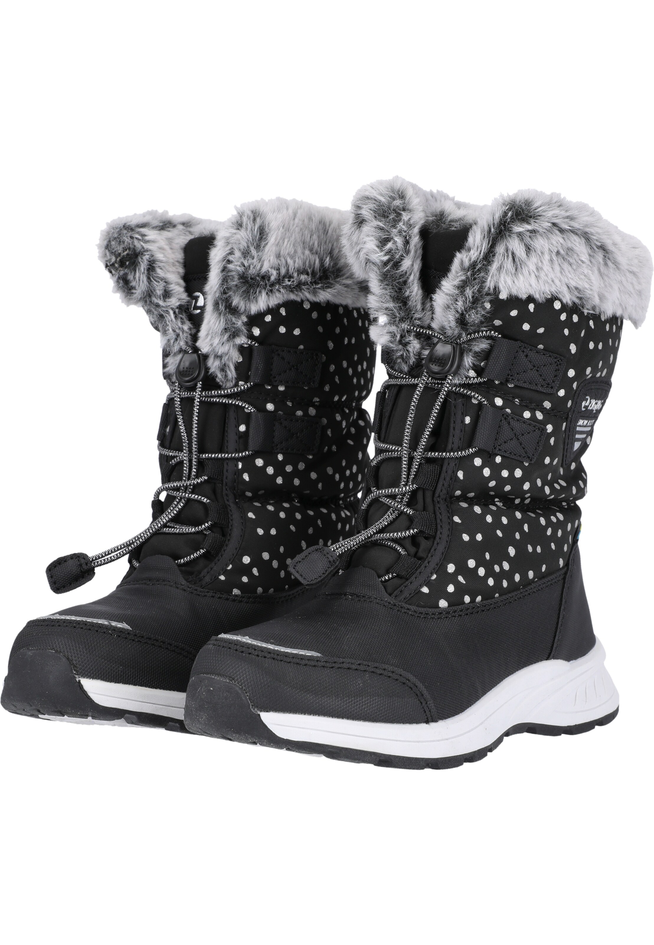 ZigZag Snow boots 'Wesend' in Black