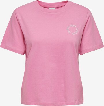 rozā JDY T-Krekls 'TOKOY FELISA': no priekšpuses