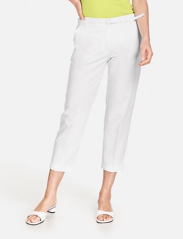 GERRY WEBER Slimfit Hose in Weiß: predná strana