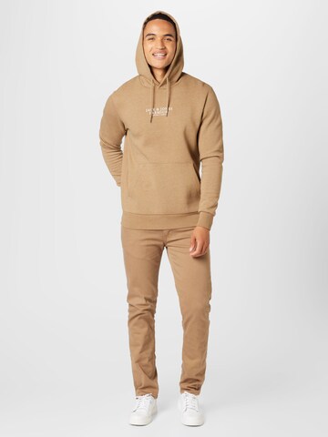 JACK & JONES Sweatshirt 'ARCHIE' in Beige