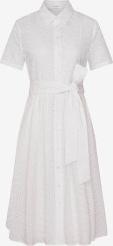 Robe-chemise SEIDENSTICKER en blanc : devant