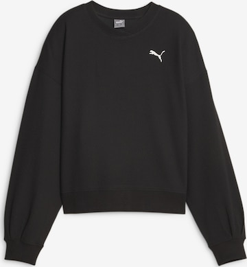 PUMA Sweatshirt 'Her' in Schwarz: predná strana