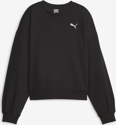 PUMA Sweatshirt 'Her' in schwarz / weiß, Produktansicht