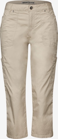 Pantalon 'Yulius' STREET ONE en beige : devant