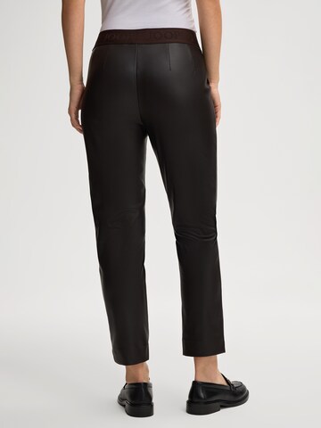 JOOP! Slim fit Pleat-front trousers 'Patricia' in Black