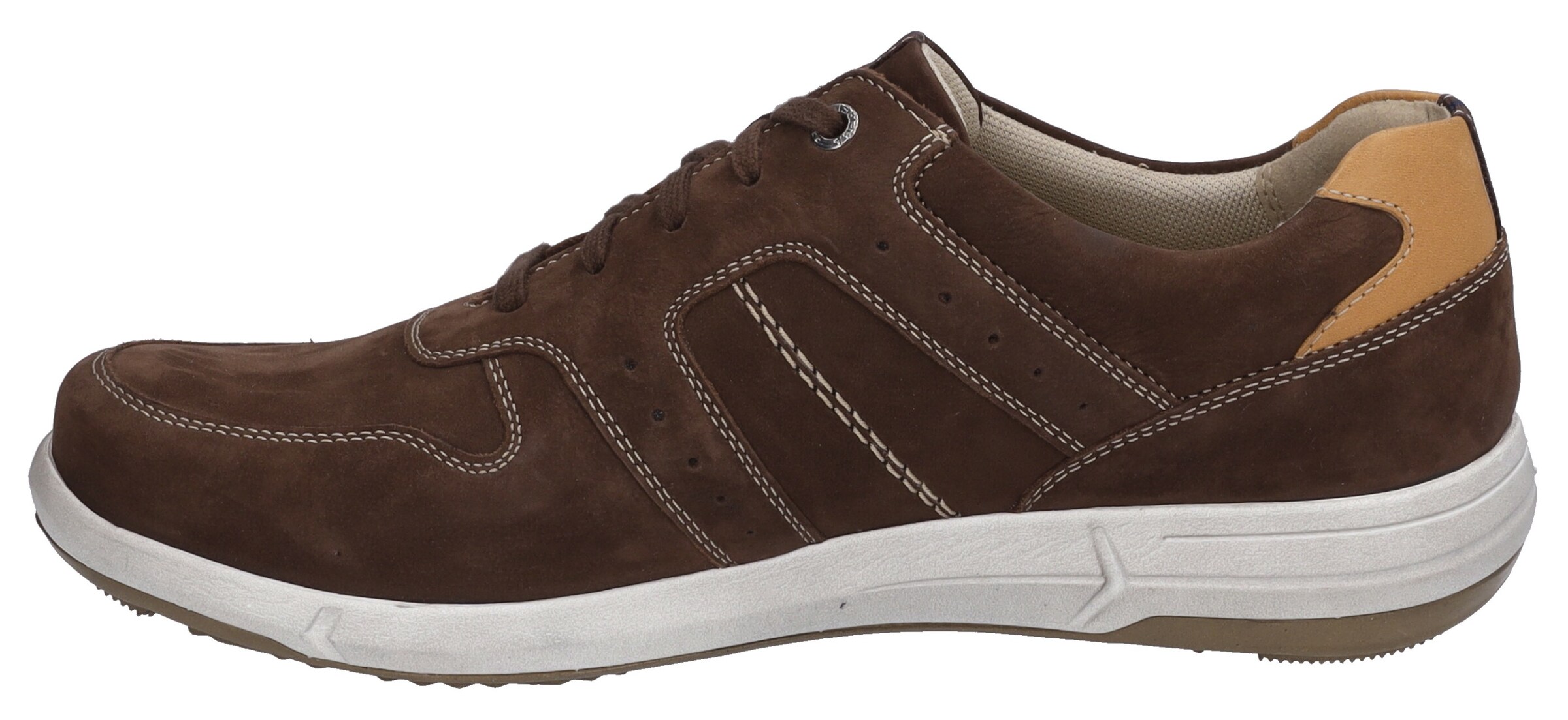 JOSEF SEIBEL Schnürschuh in Braun: Vorderseite