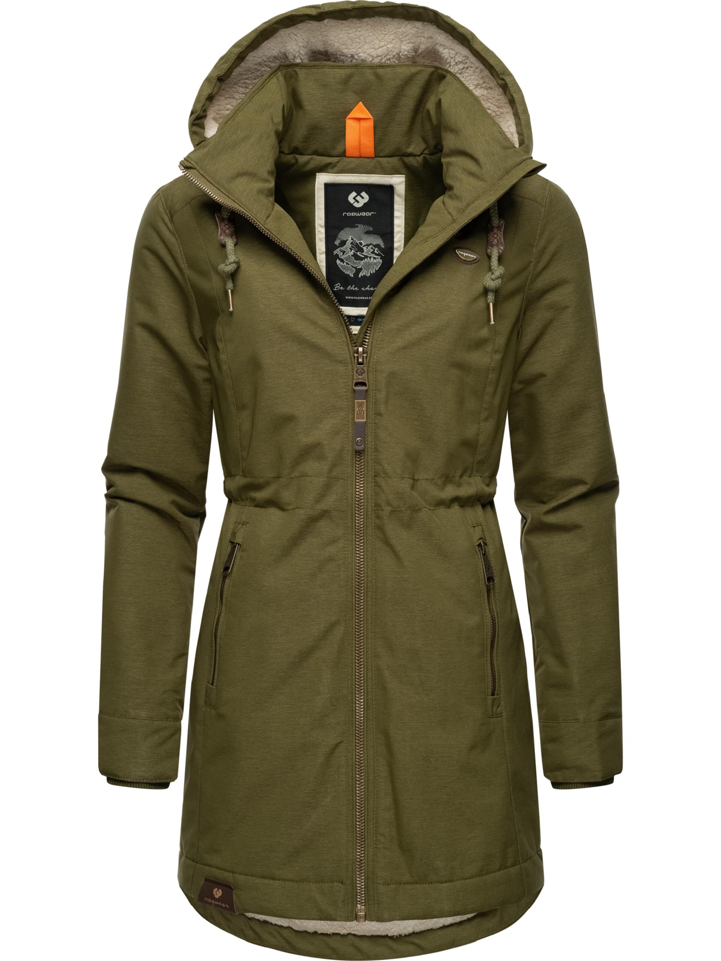 Ragwear Λειτουργικό παλτό 'Dakkota' σε πράσινο