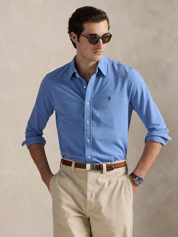 Polo Ralph Lauren Regular fit Srajca | modra barva: sprednja stran
