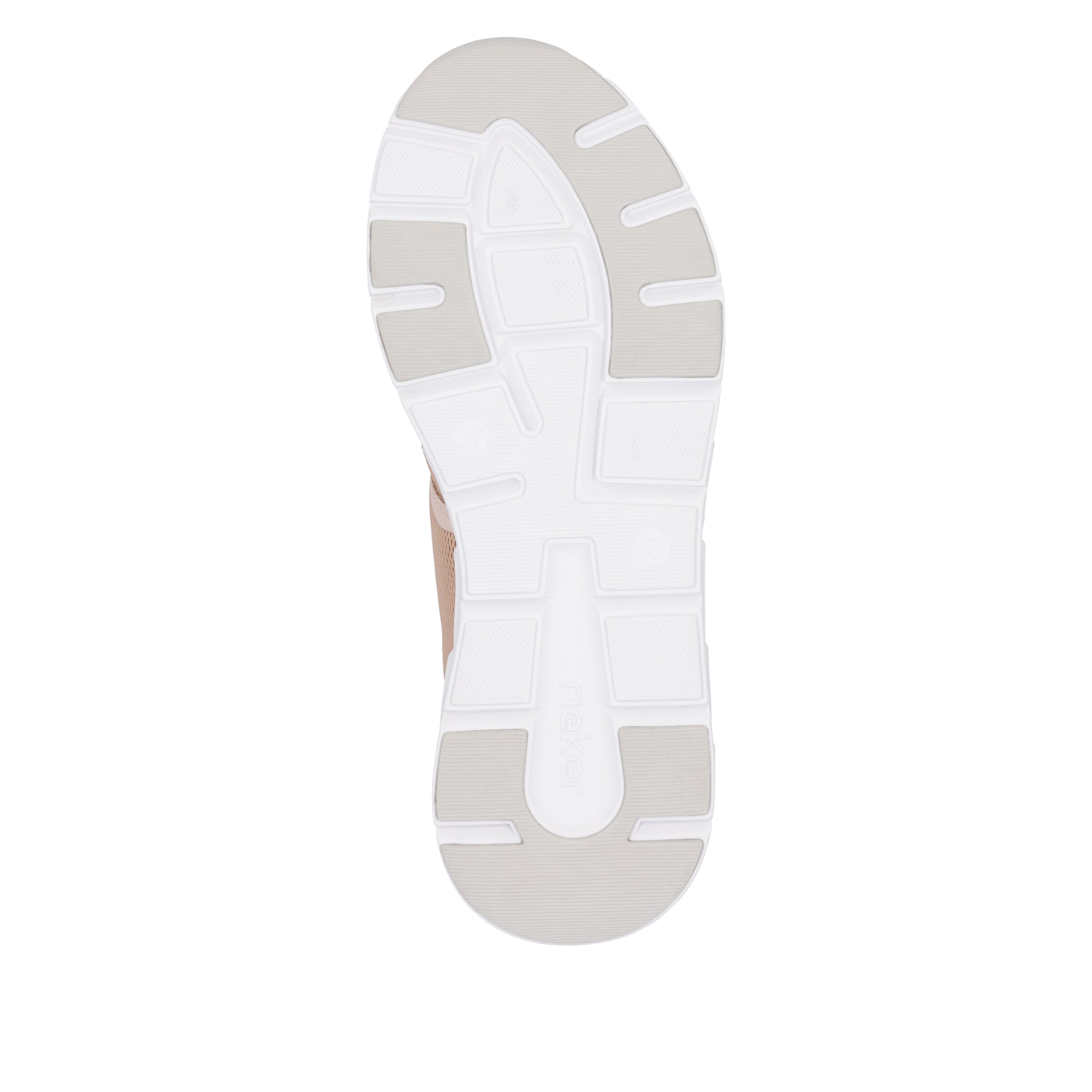 Baskets basses Rieker Sport en orange